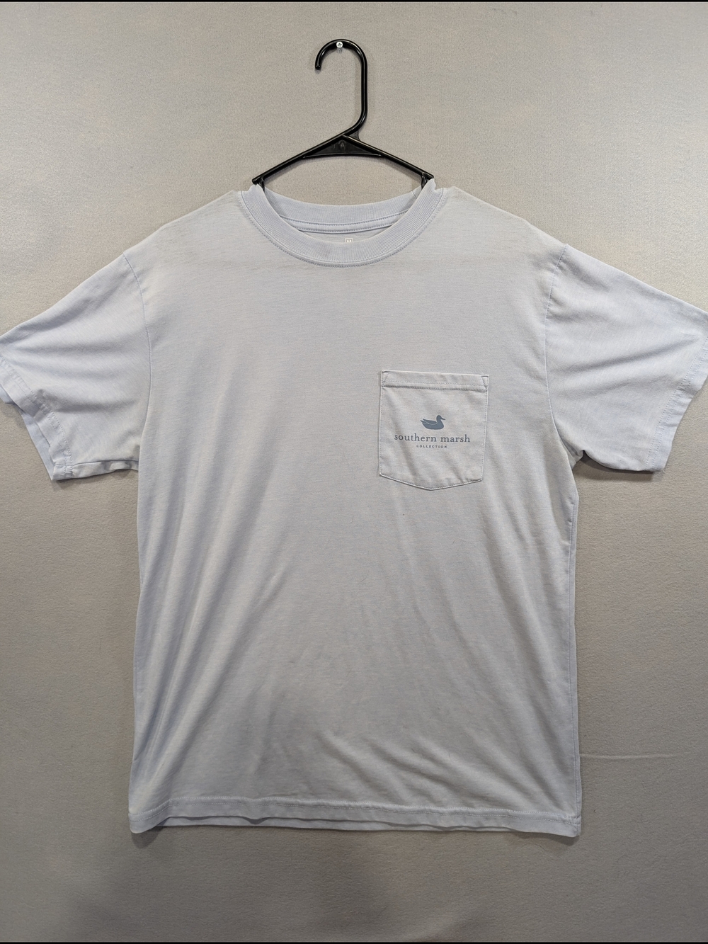 Southern Marsh Men’s Light Blue Pocket T‑Shirt